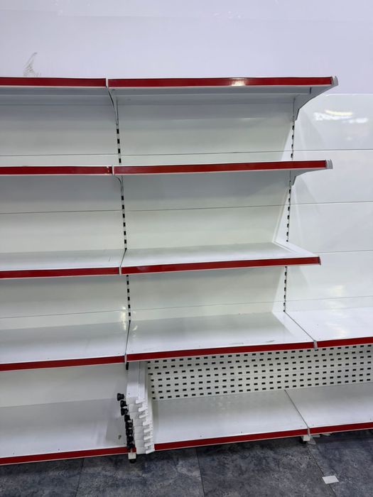 Металлические торговые полки/темір полкалар