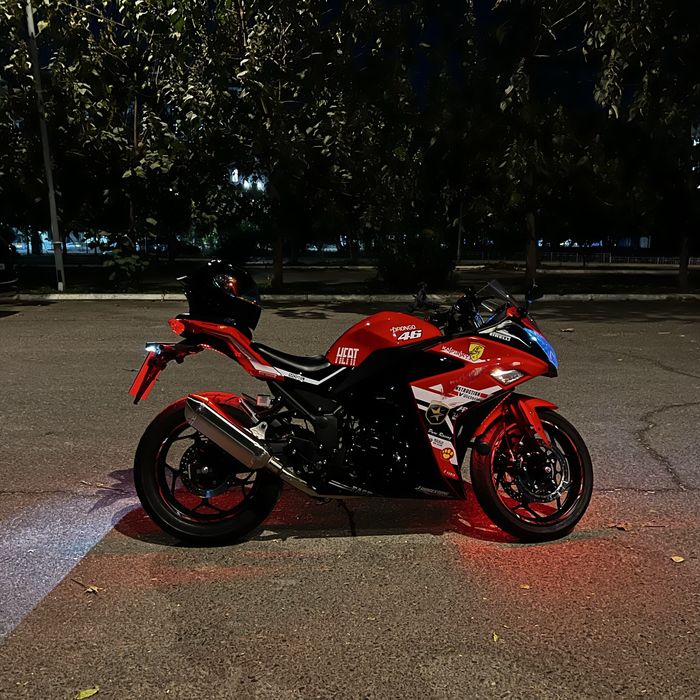 Yamaha r3, фулл комплектация, 2шлема в подарок,