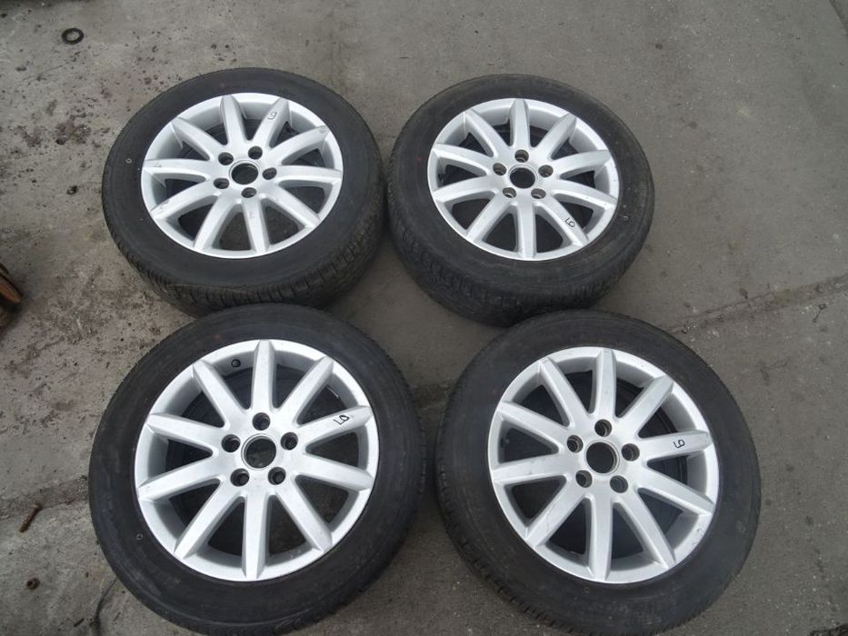 Vand Jante aliaj cu Cauciucuri Volkswagen Jetta 205/55 R16 6.5jx16h2 ET50 din 2008 cod:1K0601025e