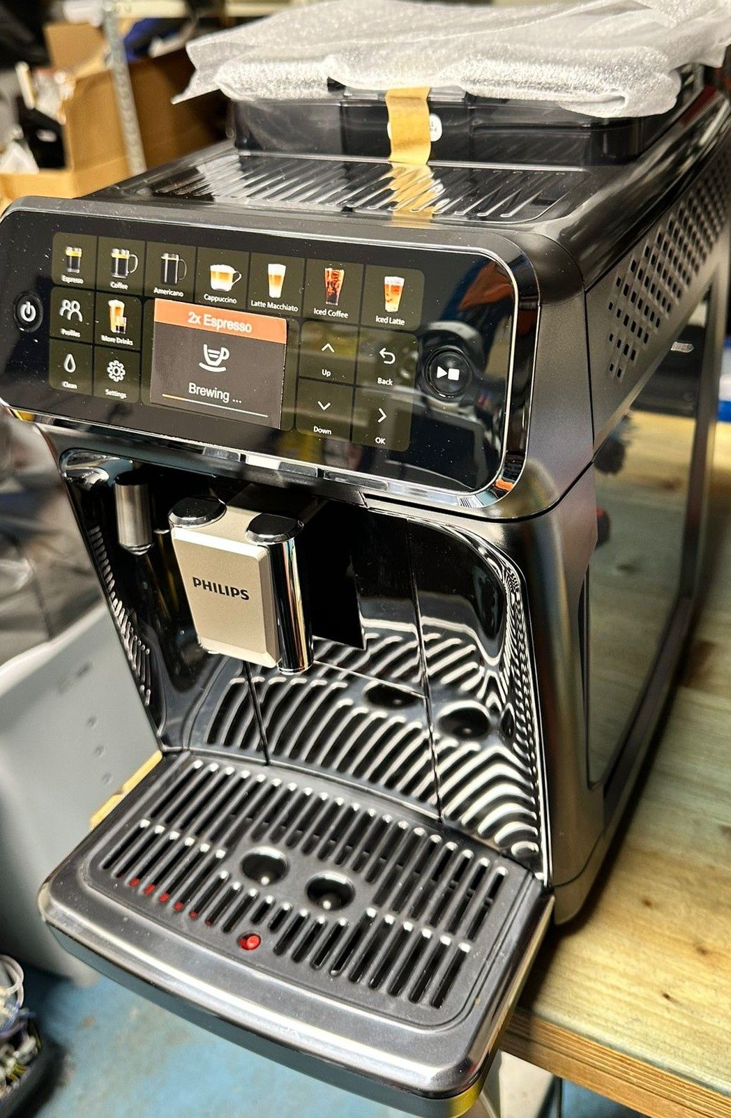 Philips latte go new 5500 si 5400 noi cu 0 cafele