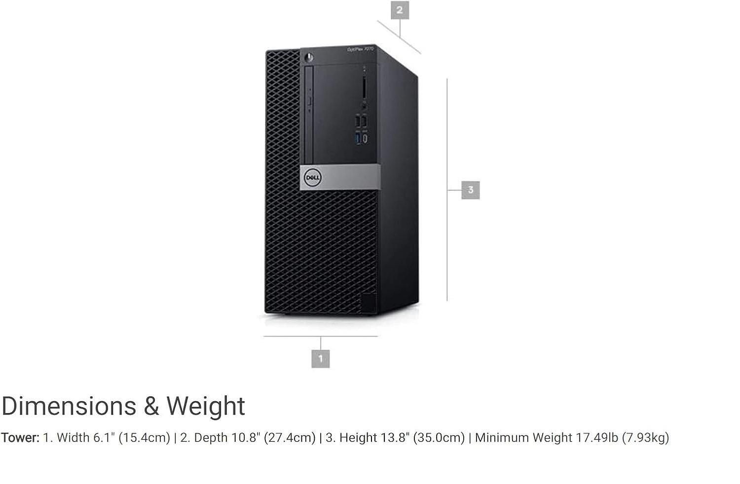 Dell OptiPlex 7050 Mini Tower i5-6500 16GB 256GB SSD 500 GB HDD 4 ядра