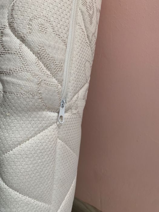 Ортопедичен бебешки матрак с кокос, вълна и памук. 70х140х12см.