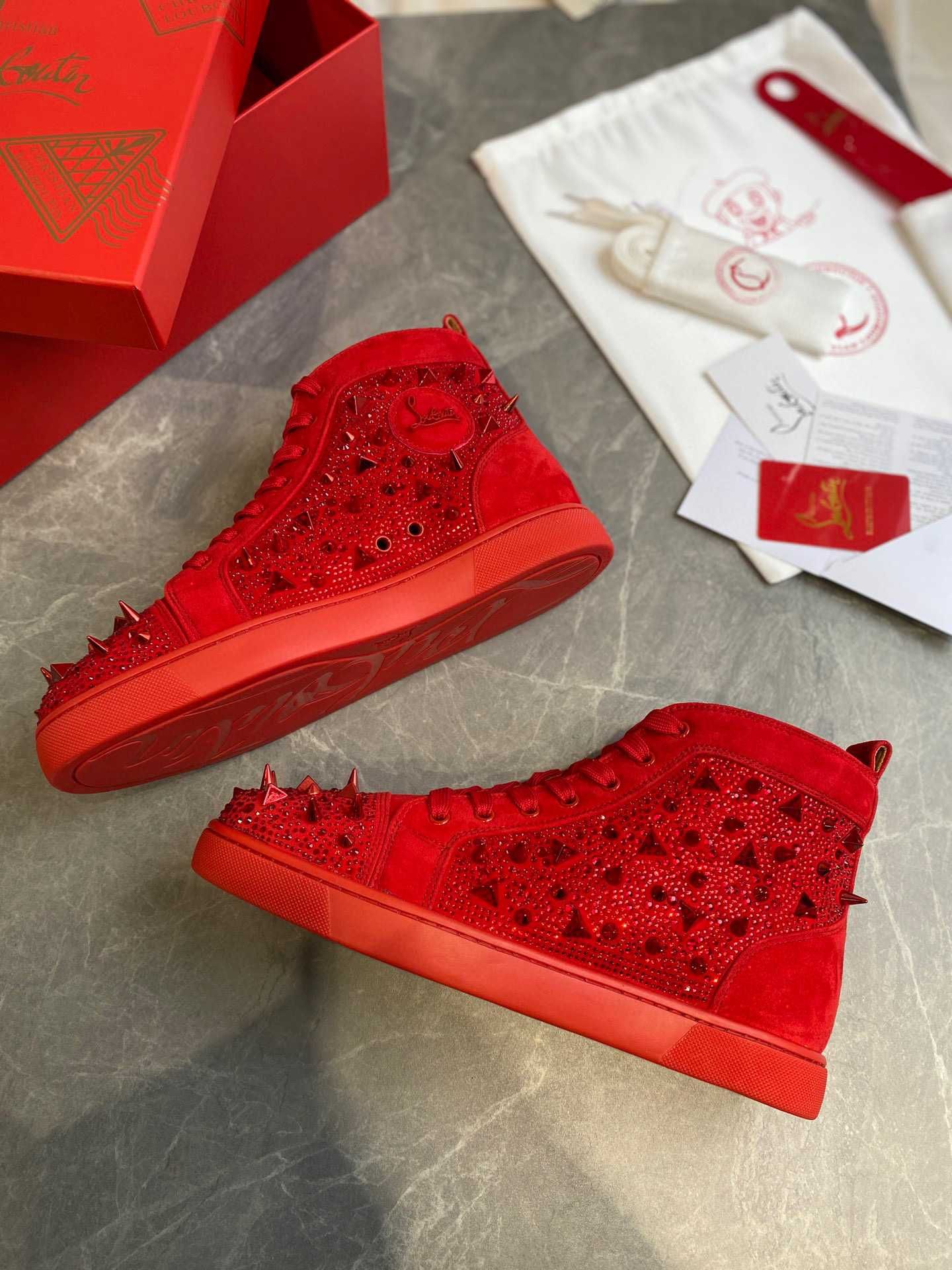 Adidasi Christian Louboutin High - Premium