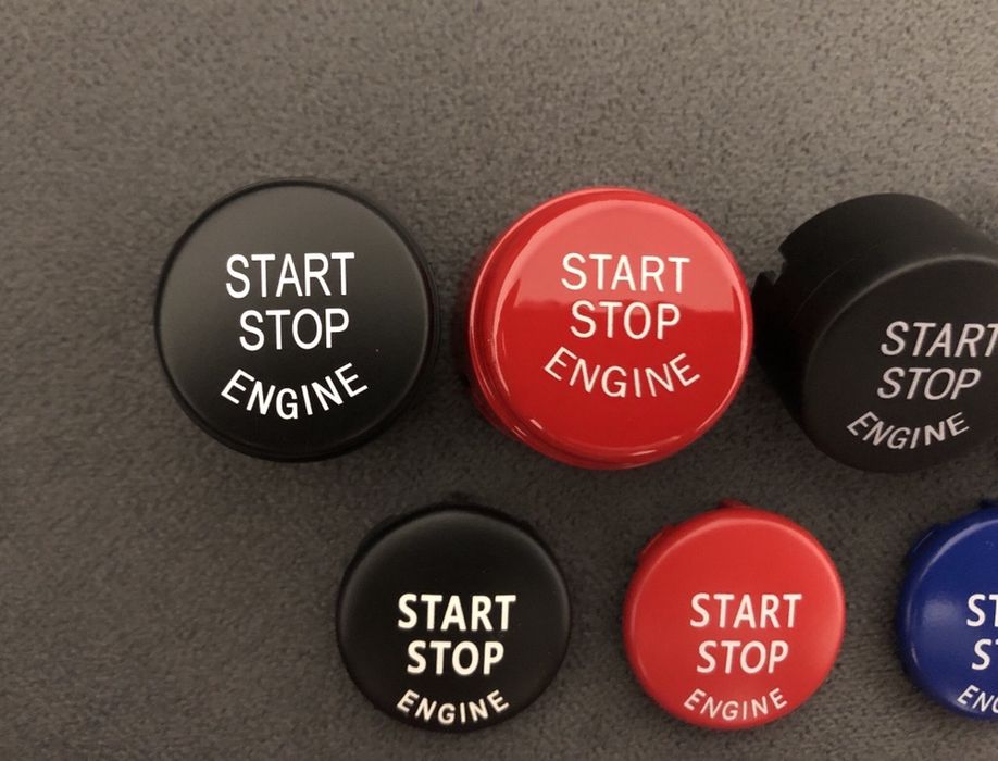 Buton capac start stop BMW seria 1 3 5 7 F10 F30 E87 E90 E60 X1 X5 X6