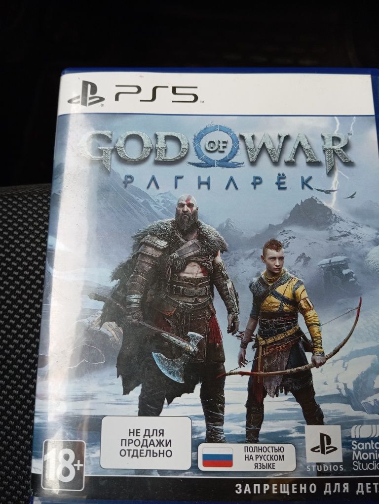 Продаю God of war Ragnarok для ps 5