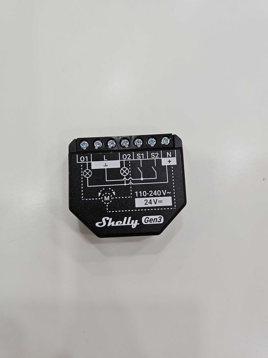 Shelly 2PM Gen3 – смарт микромодул за 2× On/Off или управление на щори