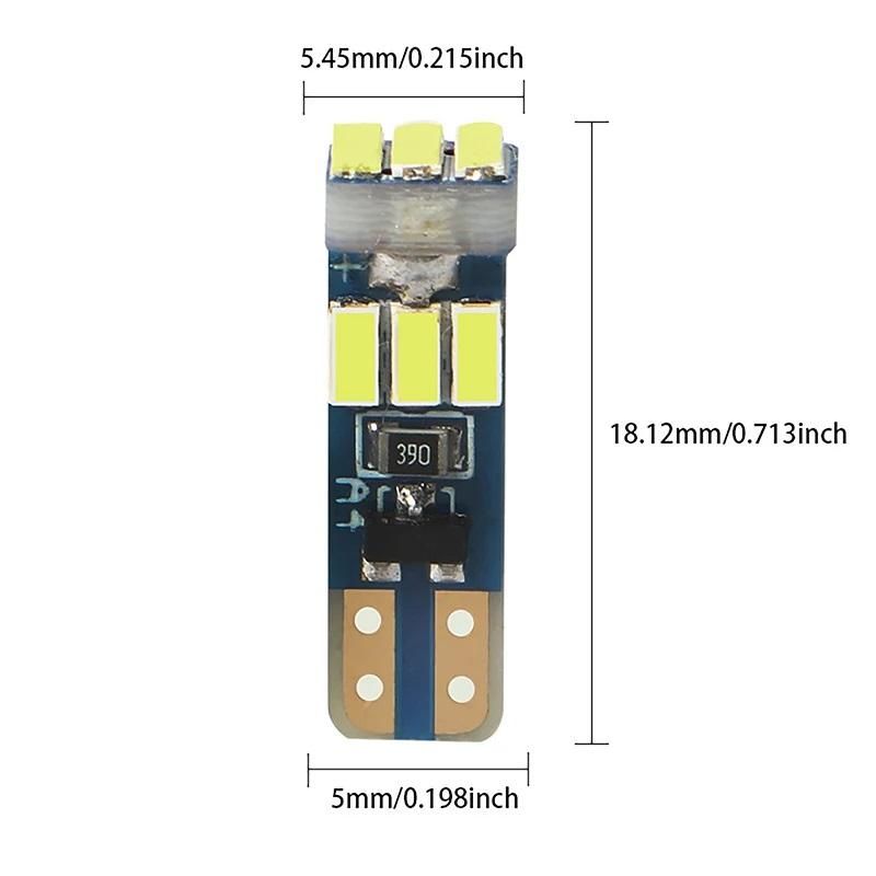 автомобилни led крушки flyseen fls6214 w2w w1,2w t5 r5 cob 3d 360° ...