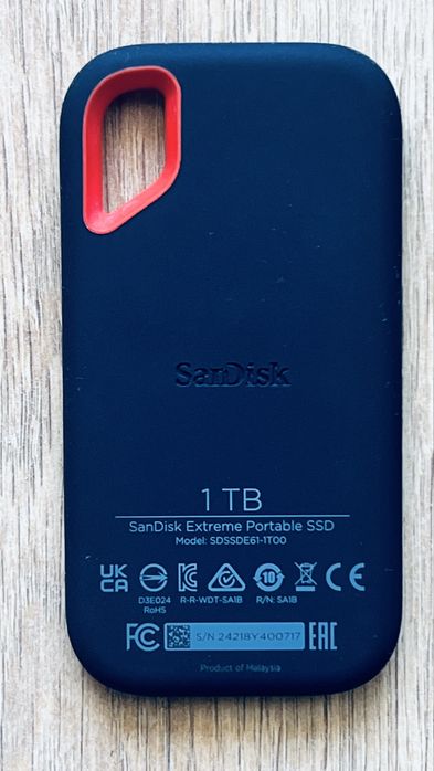 SanDisk Extreme Portable SSD - 1TB- външен диск