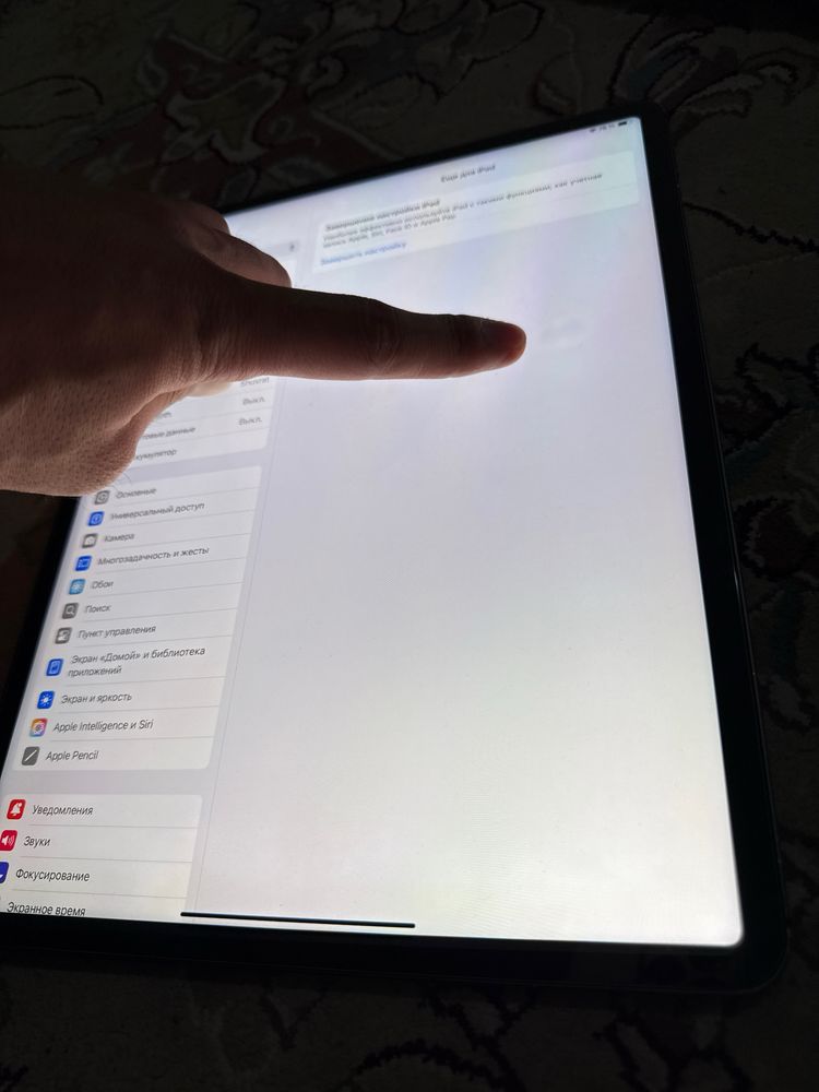 Ipad pro 12.9 sim kartaligi 5g 256gb Face id true tone hammasi ishlidi