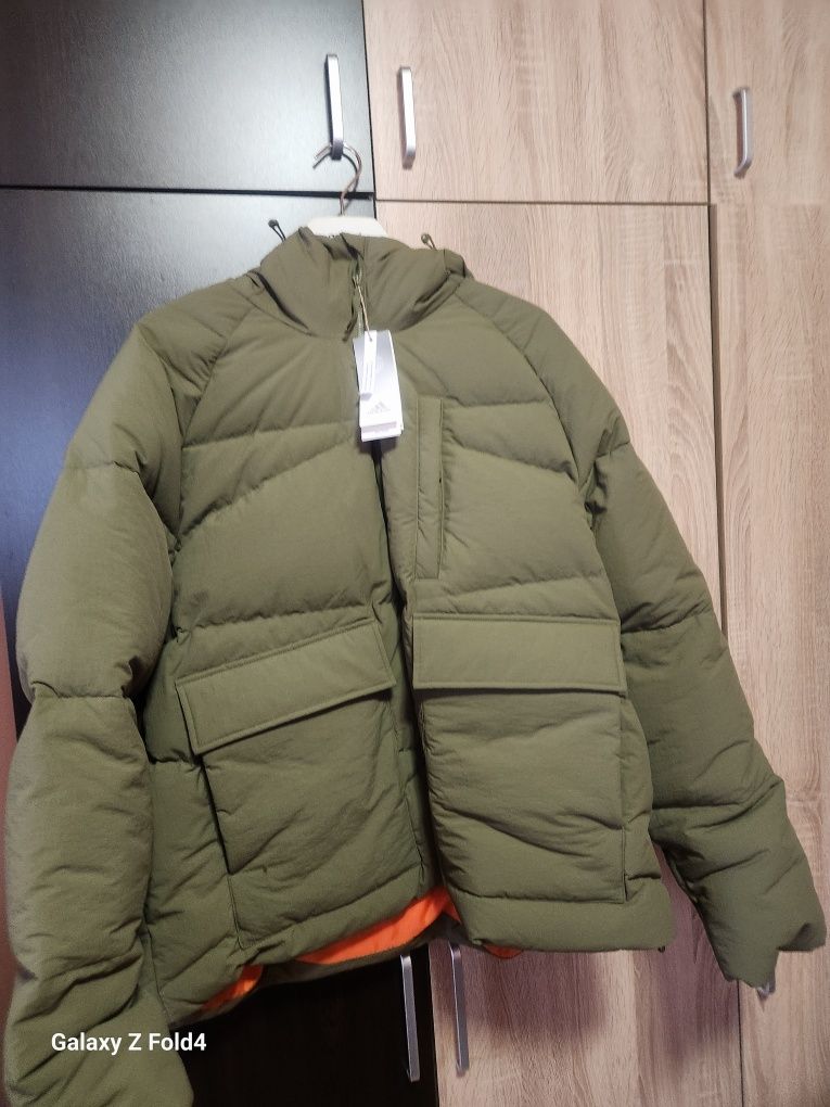 Adidas big baffle man oliva