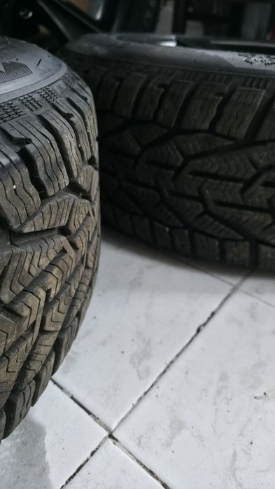 Джанти 5х120 със зимни гуми 205/55/16 бмв/bmw