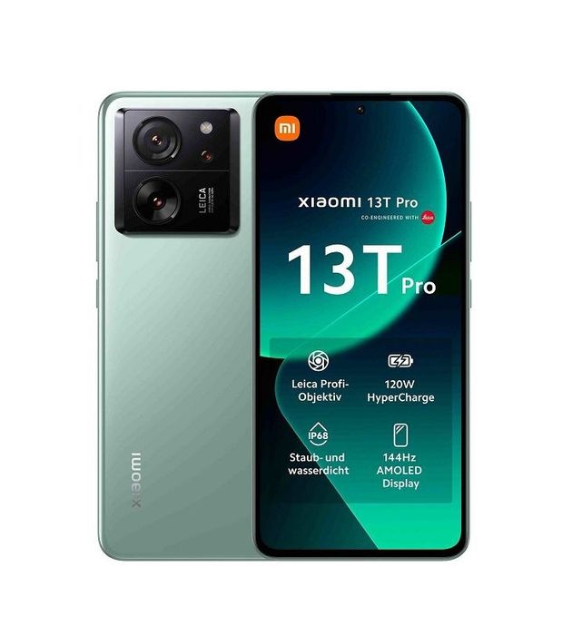 Xiaomi 13T Pro 12+12/256GB 5G Green янгидек!