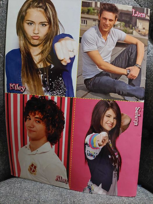 Revista noua, impecabila let's go Cu Avril Lavigne, Selena,Miley Cyrus
