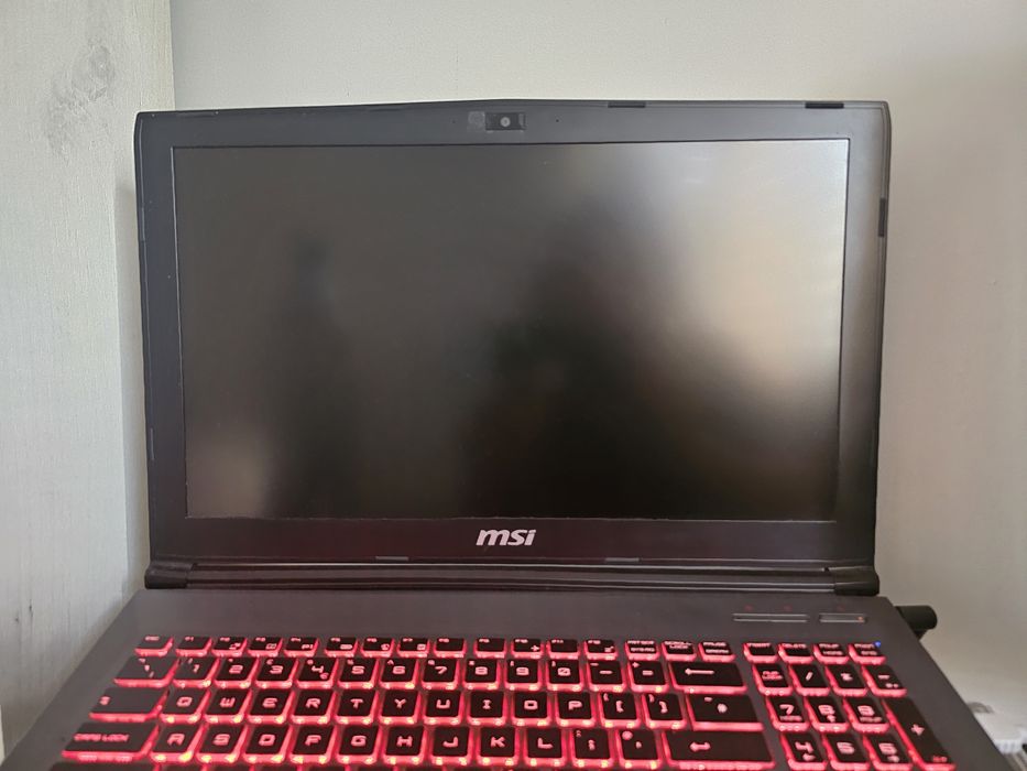 Laptop gaming 15,6" MSI 16GB RAM GTX 1050 2GB