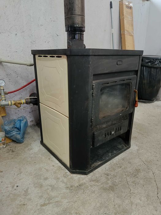 Печка на дърва с водна риза 15 KW