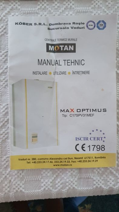 Centrala termica Motan 31kw