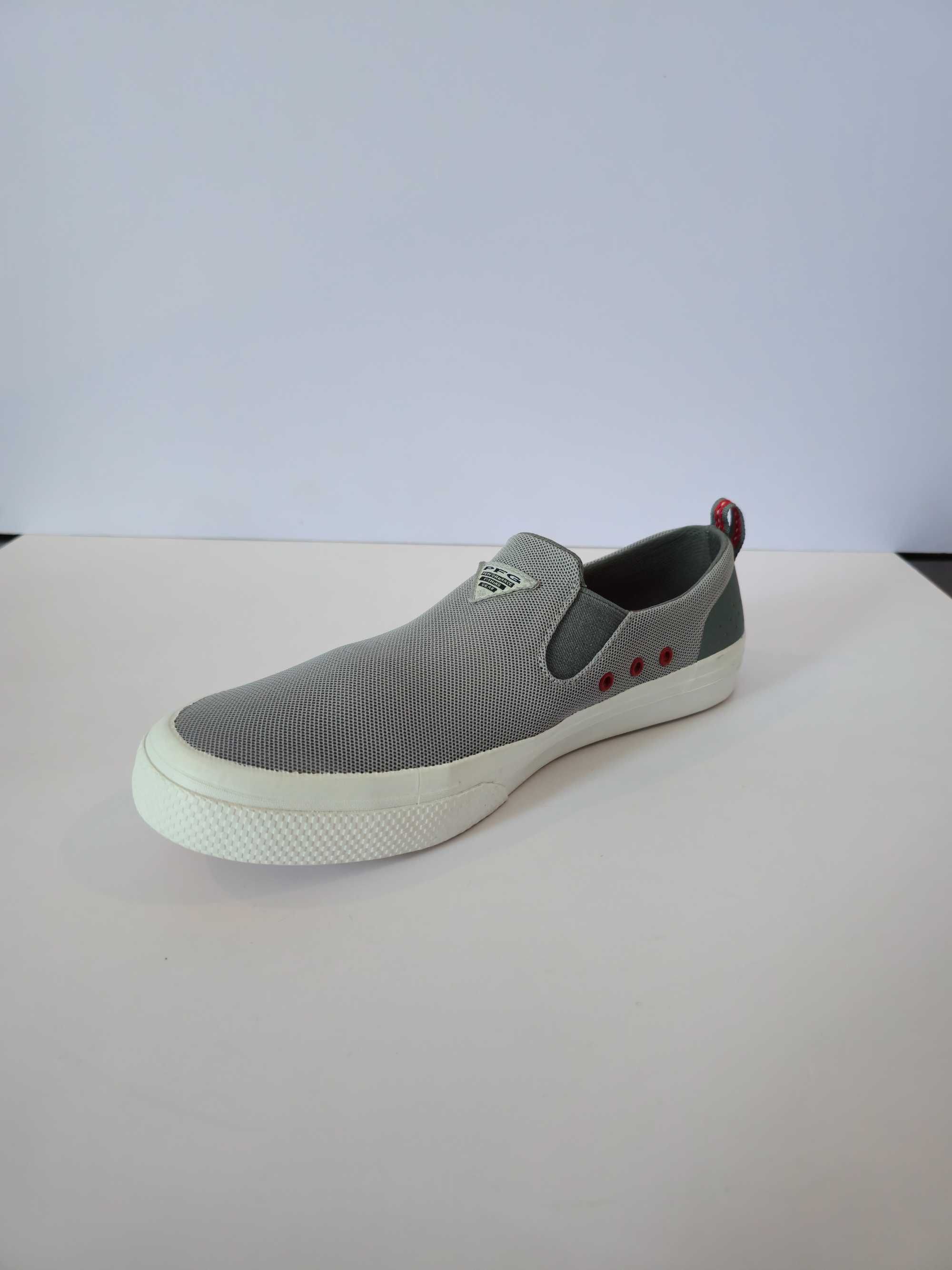 Туфли Columbia Bahama Vent PFG Fishing Boat Shoes Gray Omni-Grip