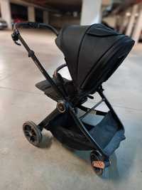 Комбинирана детска количка Cangaroo - Macan 3 в 1, черна