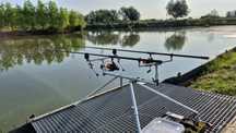 Vând doua lansete Fox Horizon X5-S Rods Full Shrink 12ft, 3.60m,