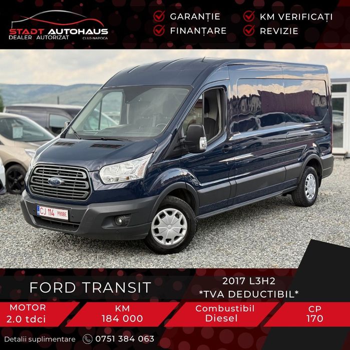 Ford Transit L3H2 Tva inclus si deductibil