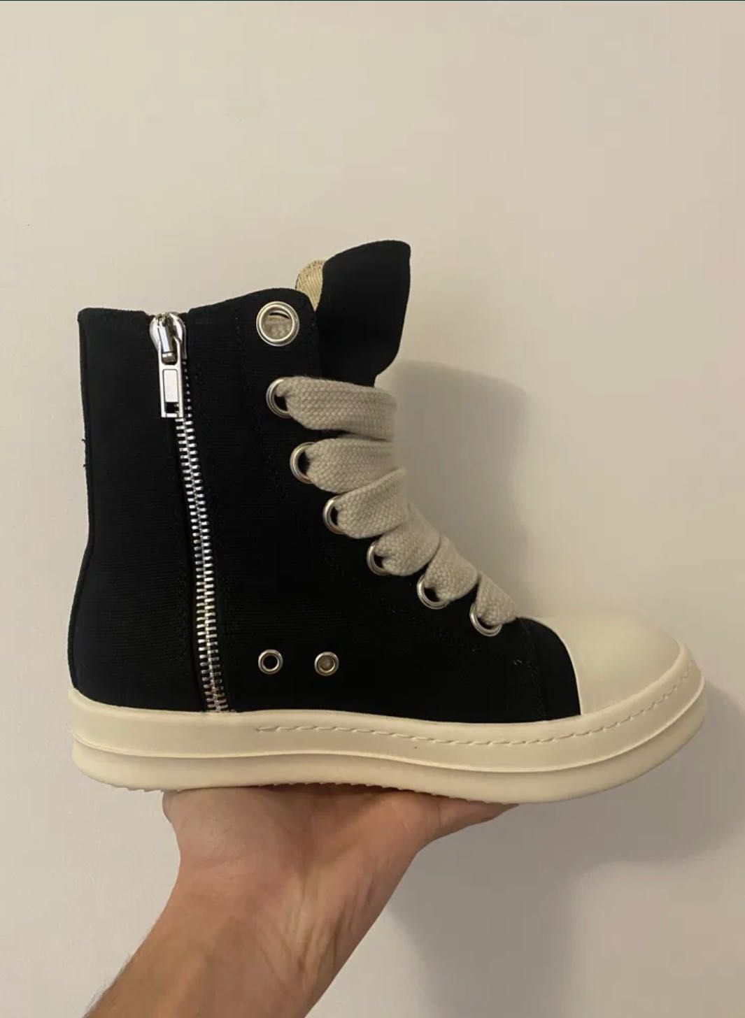 Rick Owens jumbo laces, noi, masura 42