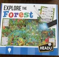 Детски образователни игри - пъзел на Английски Headu и карти Клевърбук