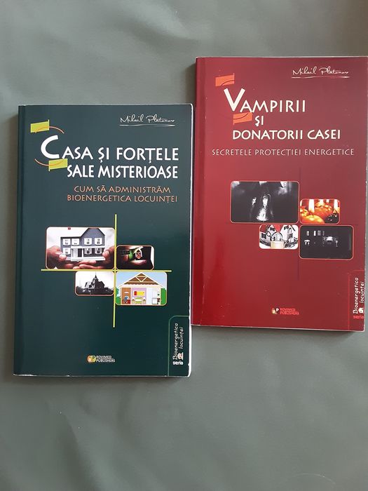 2 Cărți despre energiile din propriile case