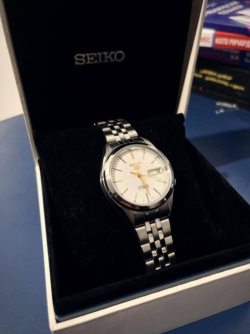 Мъжки Часовник Seiko 5/Automatic/21 Камъка