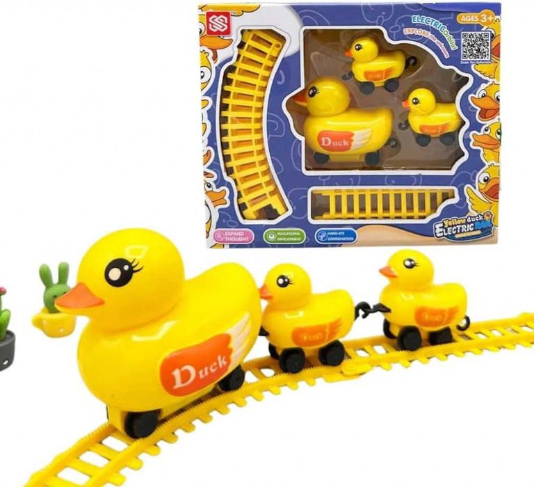 Комплект електрически влакчета с патета – Образователно забавление