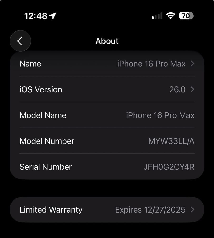 Iphone 16 Pro Max 256 Gb eSIM