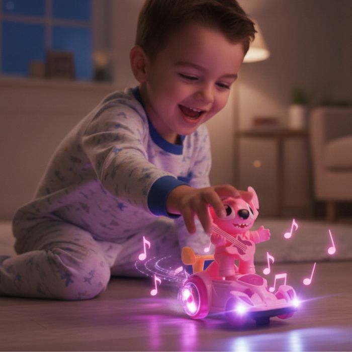 Светеща количка със Stitch