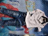 Детска риза и дънки за момче 92