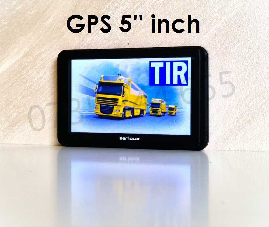 Navigatii GPS SERIOUX 5".pt. Truck,TIR,Camion,Auto. Nou. Garantie