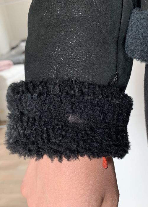 Зимно яке агнешка кожа