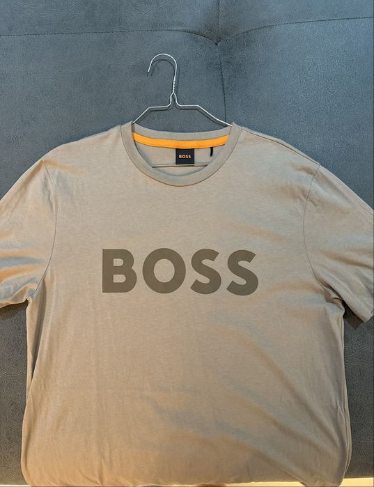 Тениски Boss в кафяв и зелен цвят