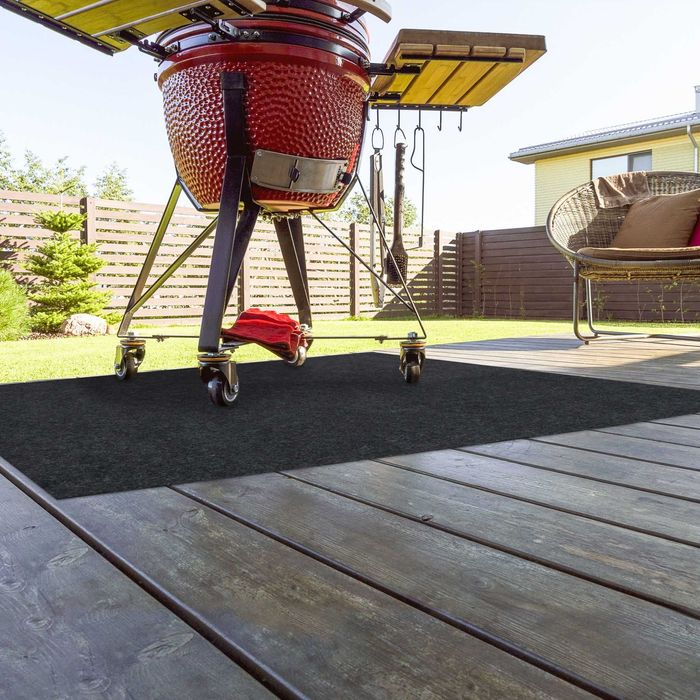 Covoras pentru grill ignifug protejeaza de scantei grasime 120x100cm