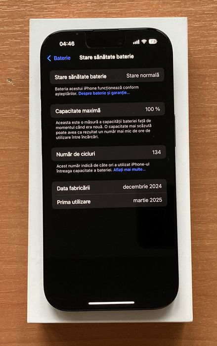 Vand iPhone 16 Pro Black