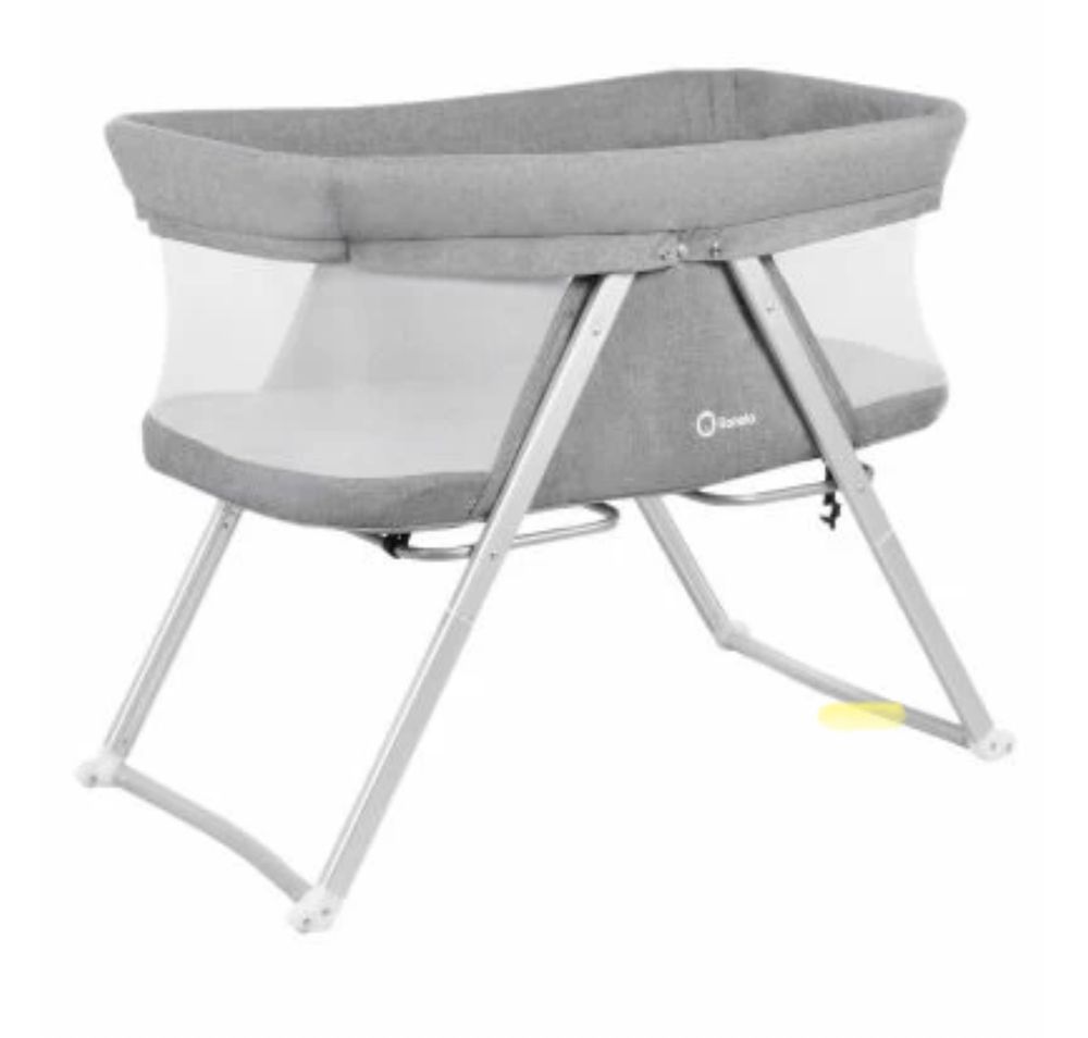 Lionelo - Patut pliant Vera Grey 90x50 cm