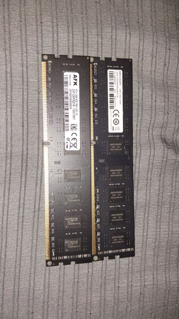 Оперативная память DDR3 4GB 1600