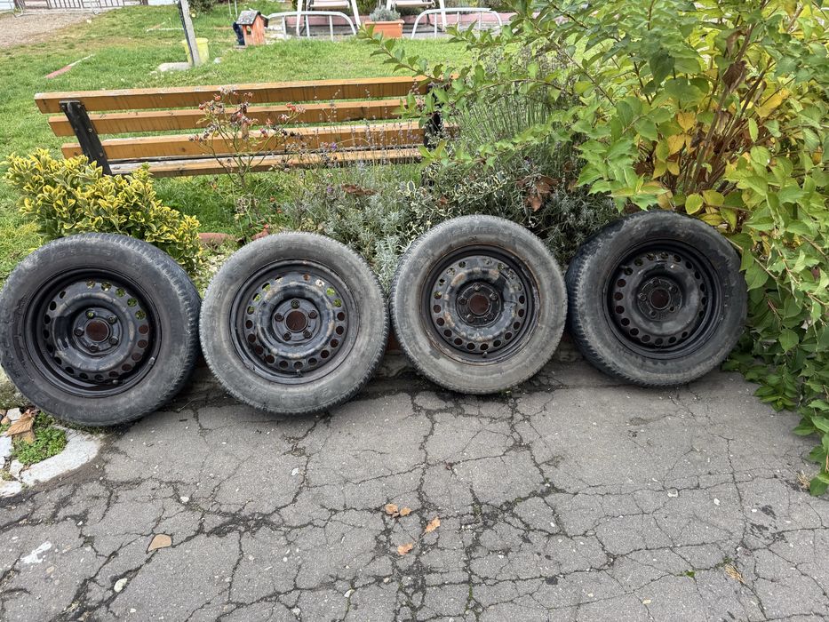 Set roti jante otel anvelope iarna 195 65 R15 Hyundai i30 PD 2017-2025