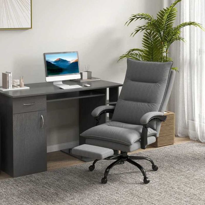 Офис стол Vinsetto с функция за масаж, функция за отопление