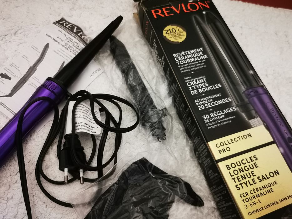 Ondulator Revlon pentru par - 2 capete