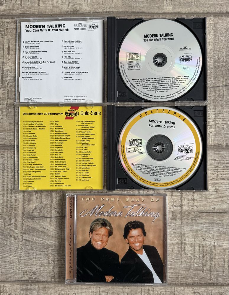 Cd-uri originale italo-disco - Modern Talking