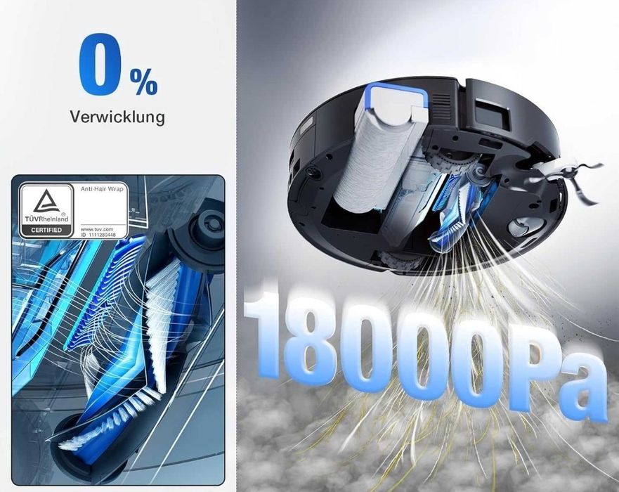 Робот прахосмукачка ECOVACS Deebot T50 Max Pro Omni