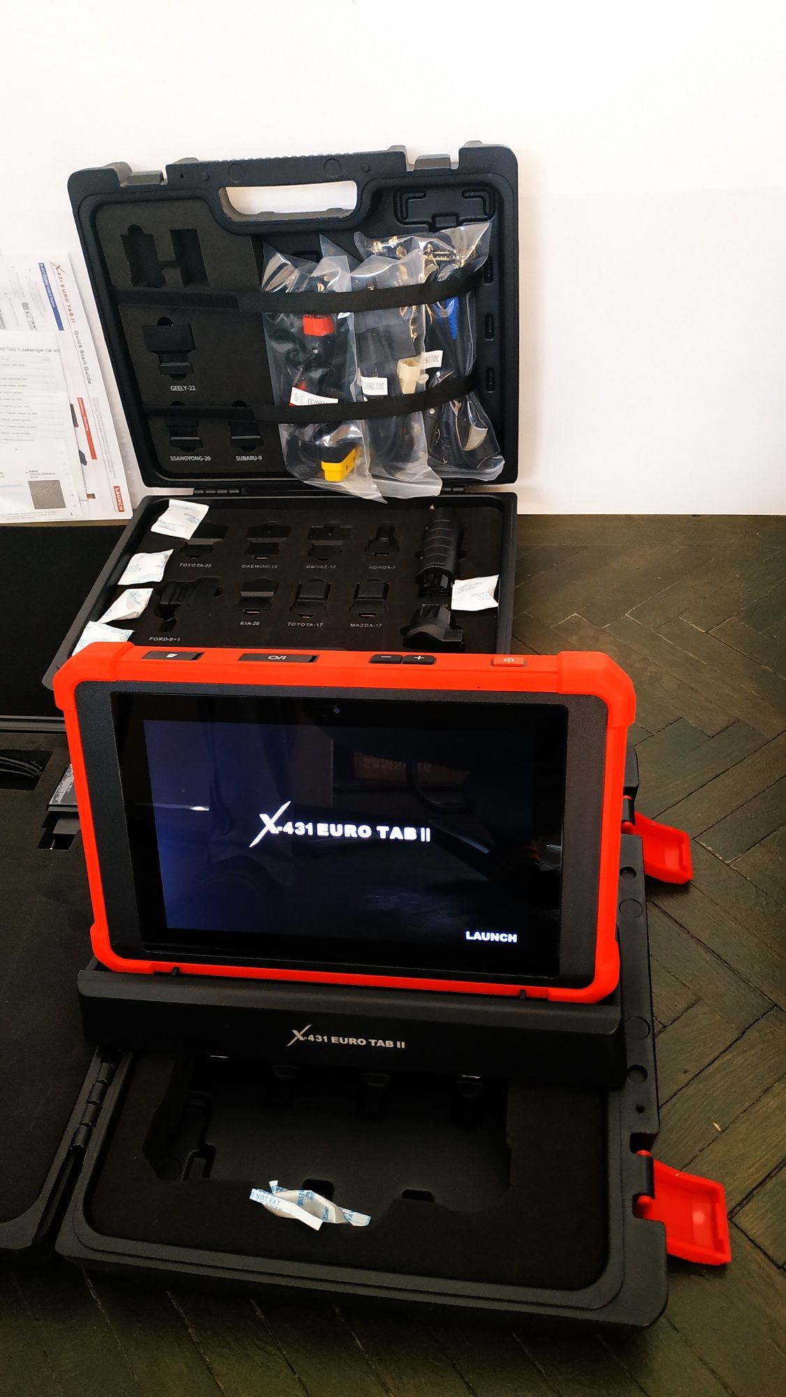 Launch X431 Eurotab II - Tester Original Launch, Versiunea Europa