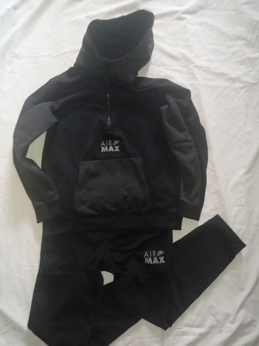 Спортен екип Air Nike Therma-Fit черен комплект за момче Найк 158-165