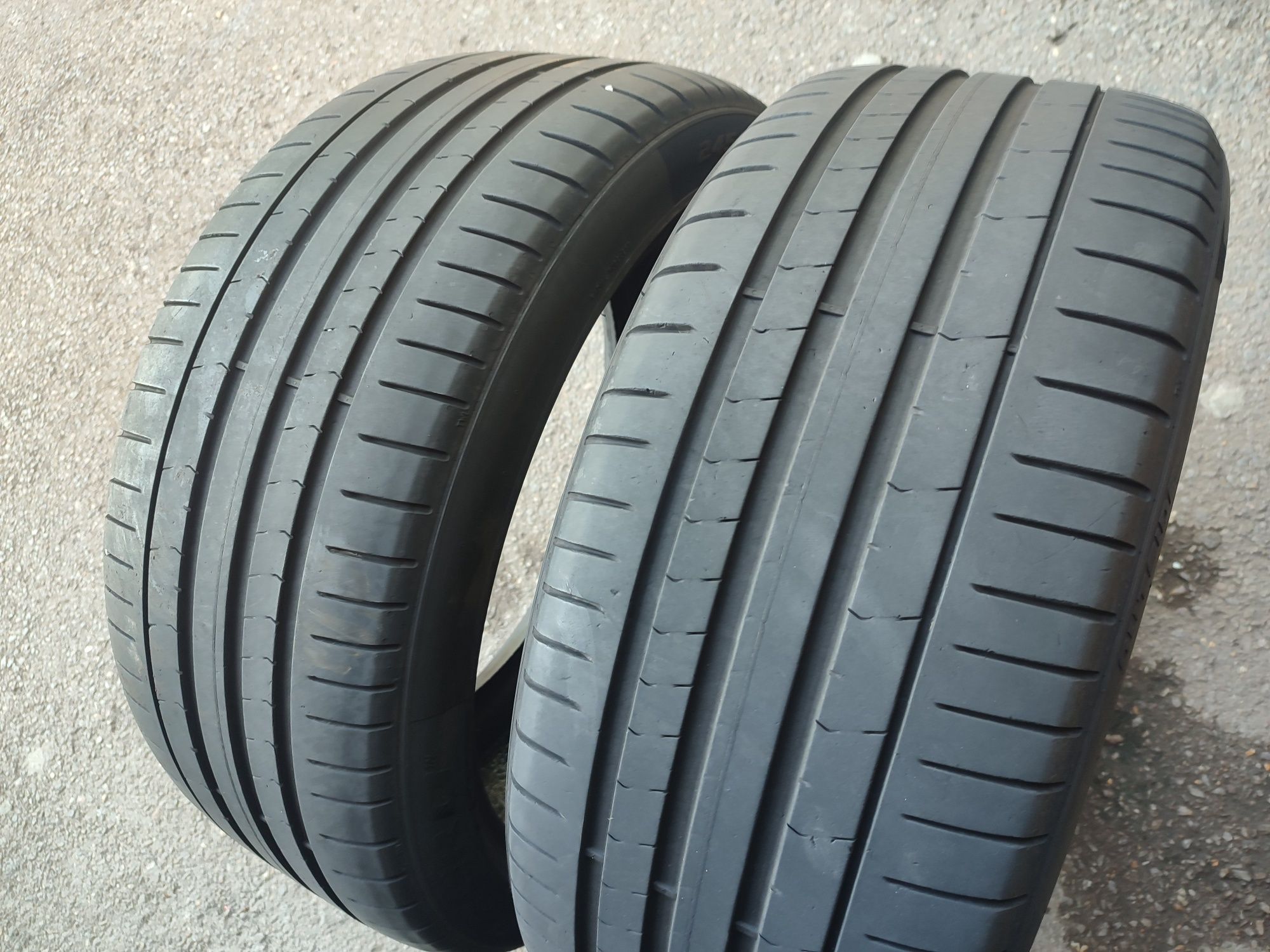 245/40/19" 2бр Pirelli p zero,dot4417,6mm