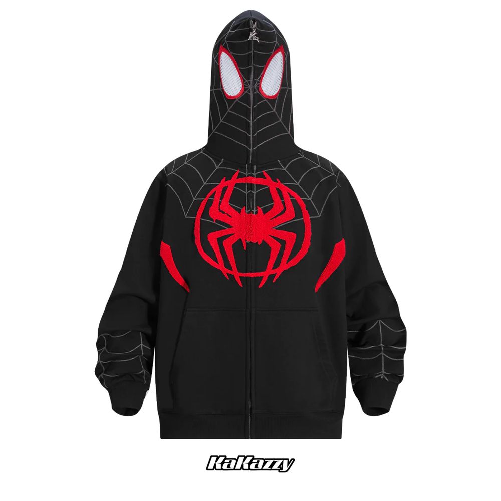 Kacazzy hoodie spiderman