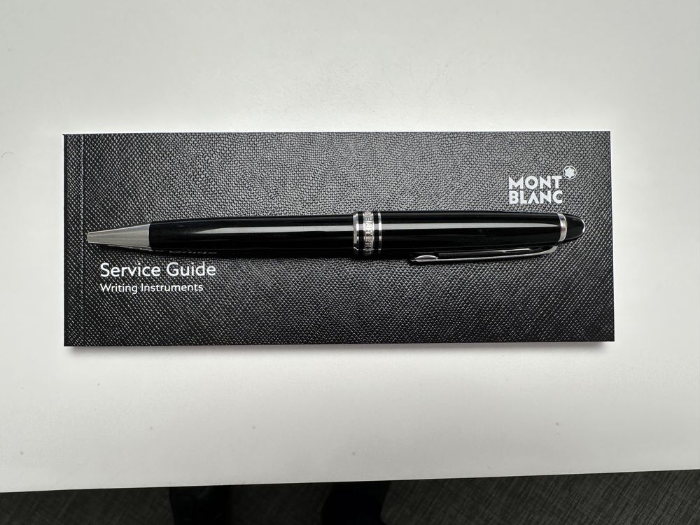 Продавам химикалка MONTBLANC MEISTERSTUCK 164 CLASSIQUE Black/Platinum