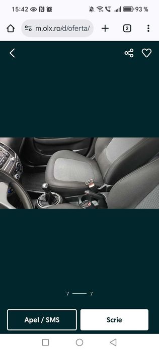 Vând mașină Hyundai an 2012